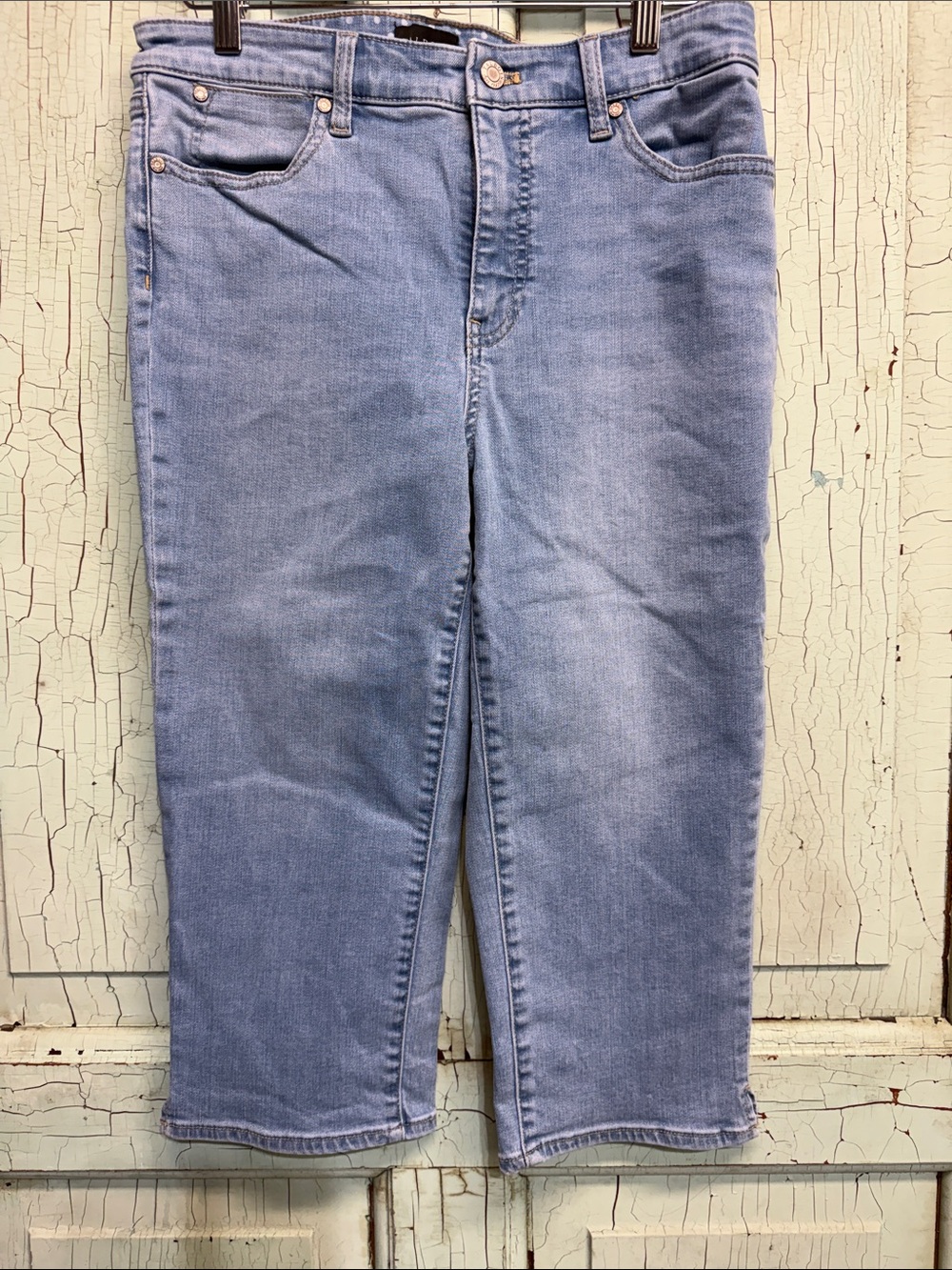 Talbots Light Blue Pedal Pusher Jeans